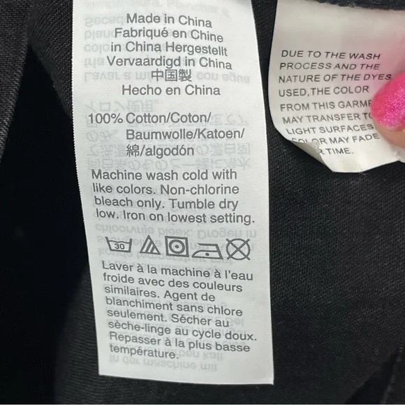 Madewell Denim Babydoll Button Front Shirtdress in Washed Black Size Medium Boho - Picture 12 of 12